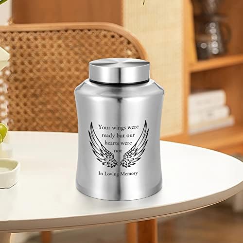 Stainless Steel Decorative Urn for Human Ashes
