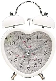 POUERW Metal Silent Alarm Clock with Nightlight 1