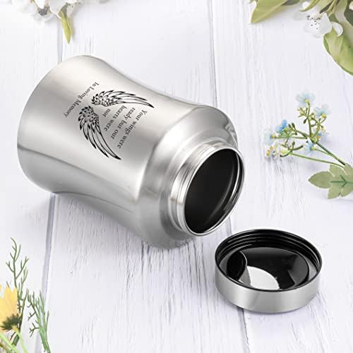 Stainless Steel Decorative Urn for Human Ashes