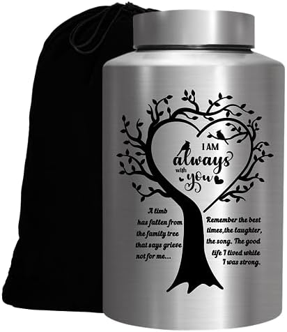WAVITA Cremation Urn for Human Ashes 220 lbs Decorative