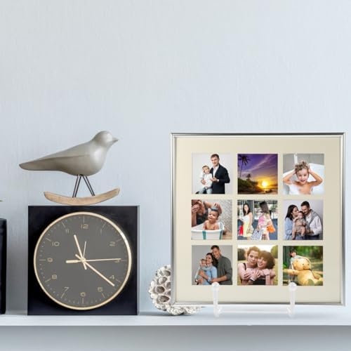 PRETYZOOM Iron Plate Holder Easel Display Stand