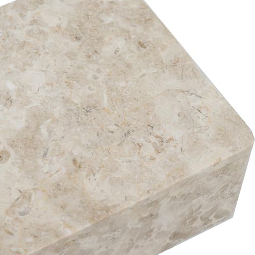 AB Home Beige Marble Box - Decorative Storage