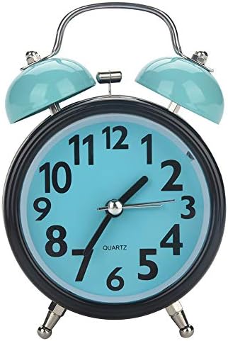 AUNMAS Quiet Alarm Clock with Night Light