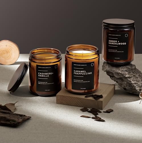 Vanilla Root Beer Jar Candle for Home Aesthetic Gift