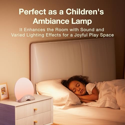 LaView Sunrise Alarm Clock with Wake Up Light and White Noise