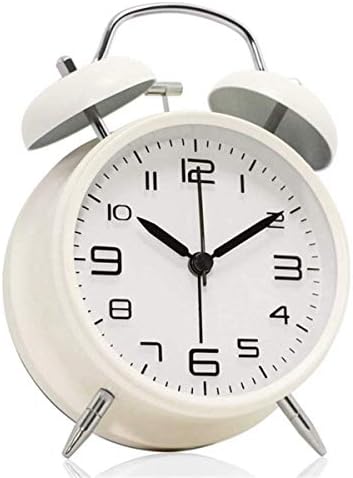 TXY Twin Bell Alarm Clock with Stereoscopic Dial and Backlight
