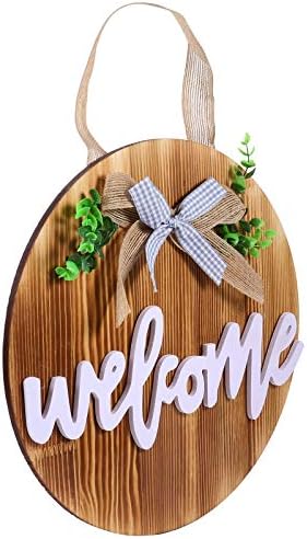 VICASKY Welcome Wall Hanging Sign Rustic Decor