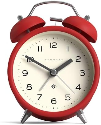 NEWGATE Charlie Bell Echo Alarm Clock Red