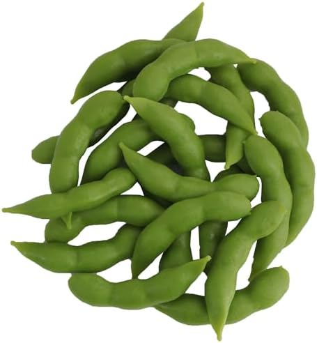 XGNG 24PCS Artificial Soybean Pods Realistic Market Display Props