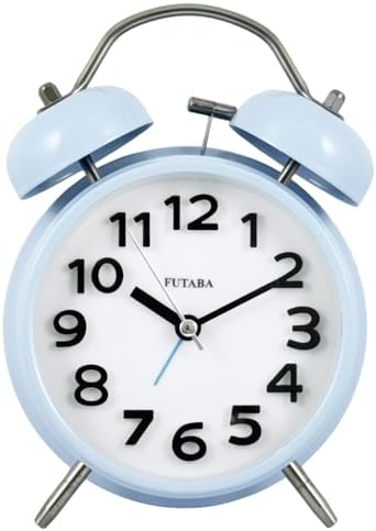 Loud Alarm Twin Bell Clock for Heavy Sleepers