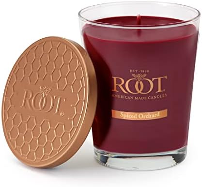 Root Candles Fall Spiced Orchard Beeswax Blend Jar Candle