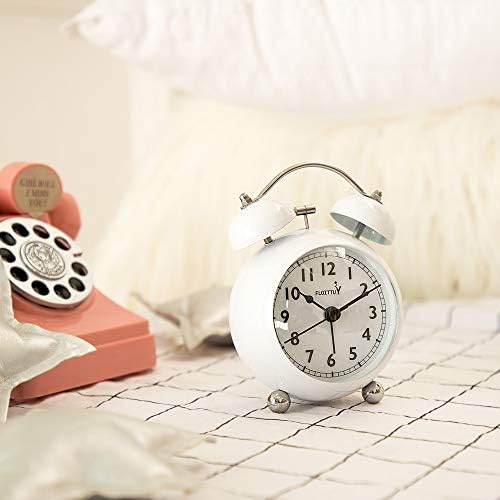 Loud Alarm Clock for Deep Sleepers with Twin Bell and Backlight
