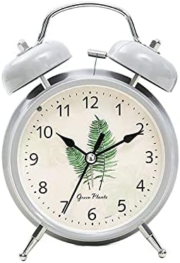 Metal Silent Alarm Clock with Night Light 1
