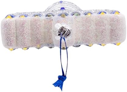 Kurt Adler 475 Inch Noble Gems Glass Hanukkah Ornament