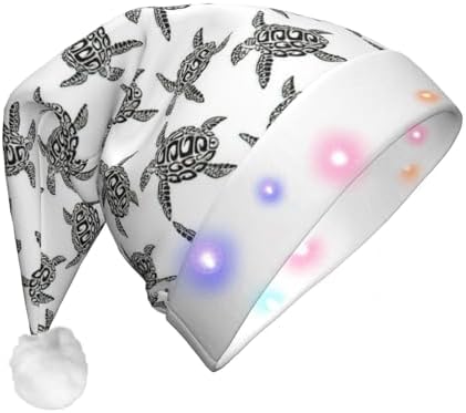 Animals Sea Turtles Christmas Hat with LED Lights