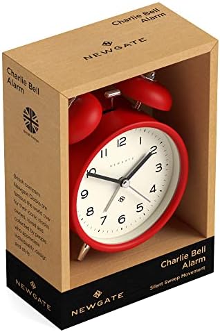 NEWGATE Charlie Bell Echo Alarm Clock Red