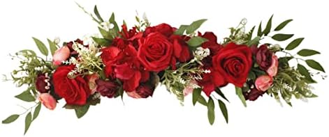 BFYDOAA Artificial Rose Swag Wedding Arch Decor