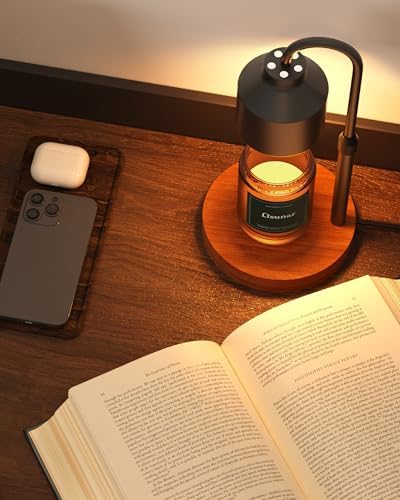 Electric Candle Warmer Lamp Black with Timer
