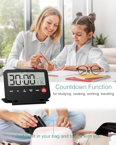 ORIA Digital Alarm Clock with Backlight and Snooze