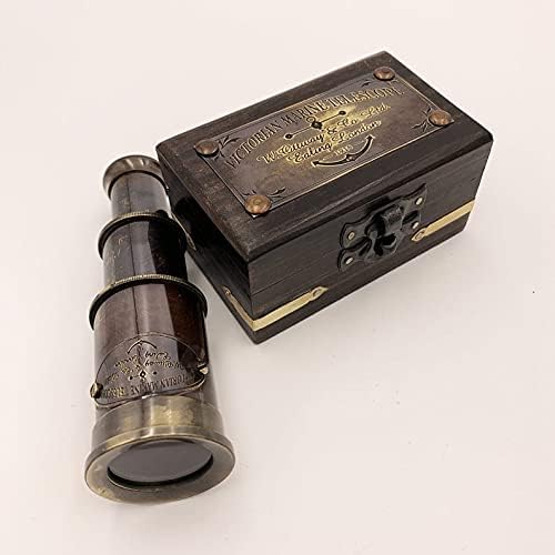 Antique Brass Victorian Telescope Decorative Replica