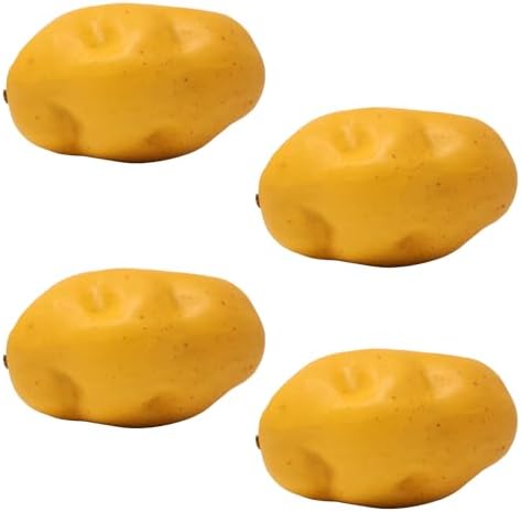 Honbay 4PCS Artificial Potatoes Foam Decor