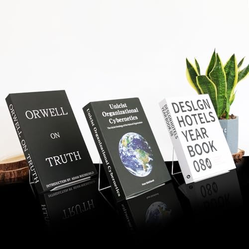 Trophable Acrylic Book Stand Clear Display Easel