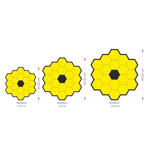 Medium JWST Telescope Mirror Wall Art