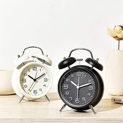 TXY Twin Bell Alarm Clock with Stereoscopic Dial and Backlight