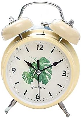 POUERW Metal Silent Alarm Clock with Night Light 1
