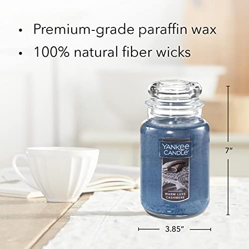Yankee Candle Warm Luxe Cashmere 22oz Jar Candle