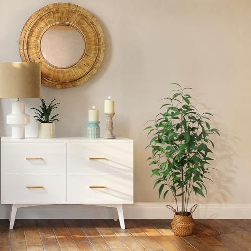 Ferrgoal 4ft Artificial Eucalyptus Tree in Pot