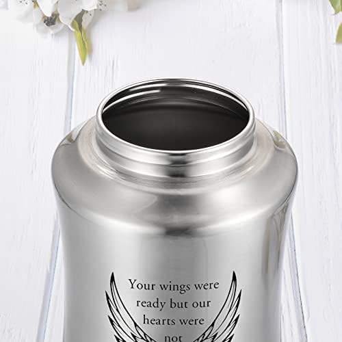 Stainless Steel Decorative Urn for Human Ashes