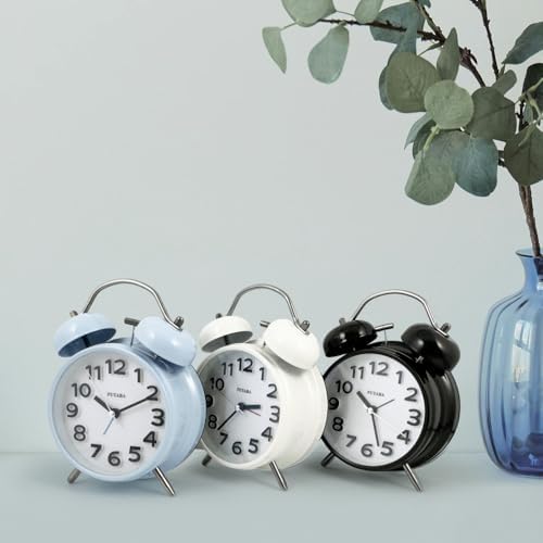 Loud Alarm Twin Bell Clock for Heavy Sleepers