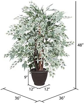 Vickerman 4 Foot Artificial Silver Maple Bush
