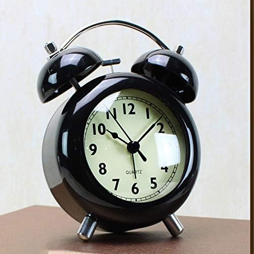 ROCILB Alarm Clock with Night Light and Dual Bell