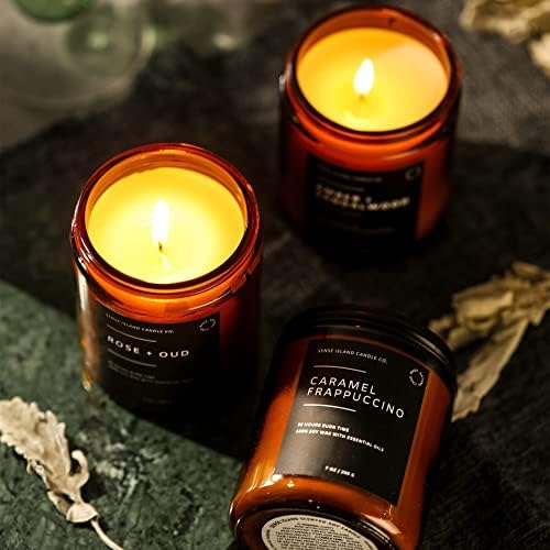 Vanilla Root Beer Jar Candle for Home Aesthetic Gift