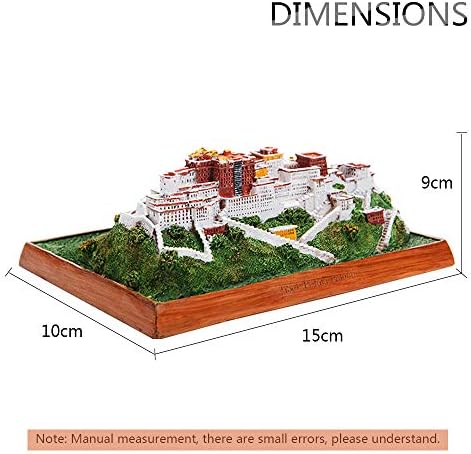 Potala Palace Resin Sculpture for Home Desk Decoration