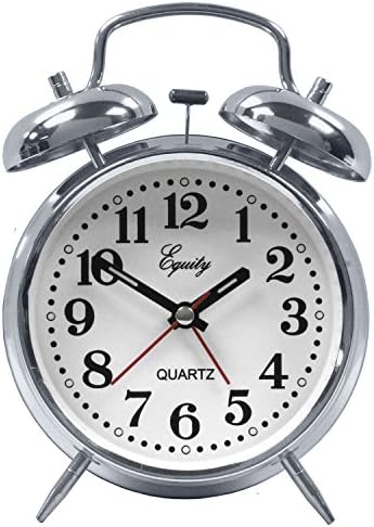 Equity 13014 Analog Twin Bell Alarm Clock 1
