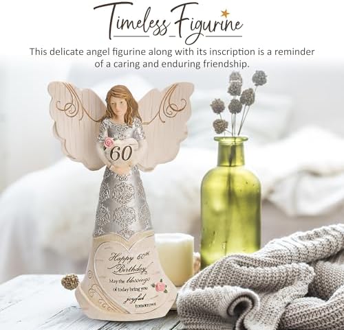 Pavilion Elements Guardian Angel Figurine 6 Inch