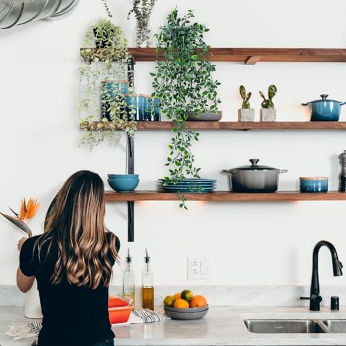 2pcs Artificial Hanging Plants for Room Decor