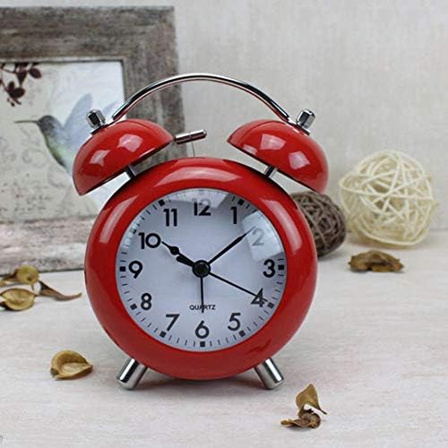 ROCILB Alarm Clock with Night Light and Dual Bell