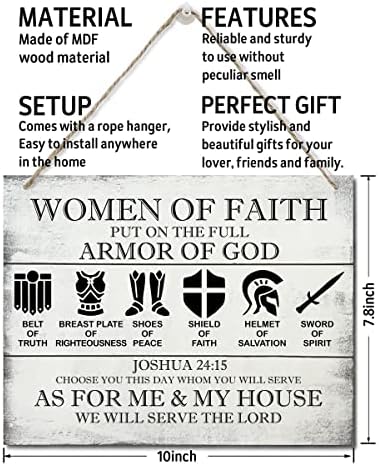 Printed Wood Plaque Sign Wall Hanging with Hemp Lanyard