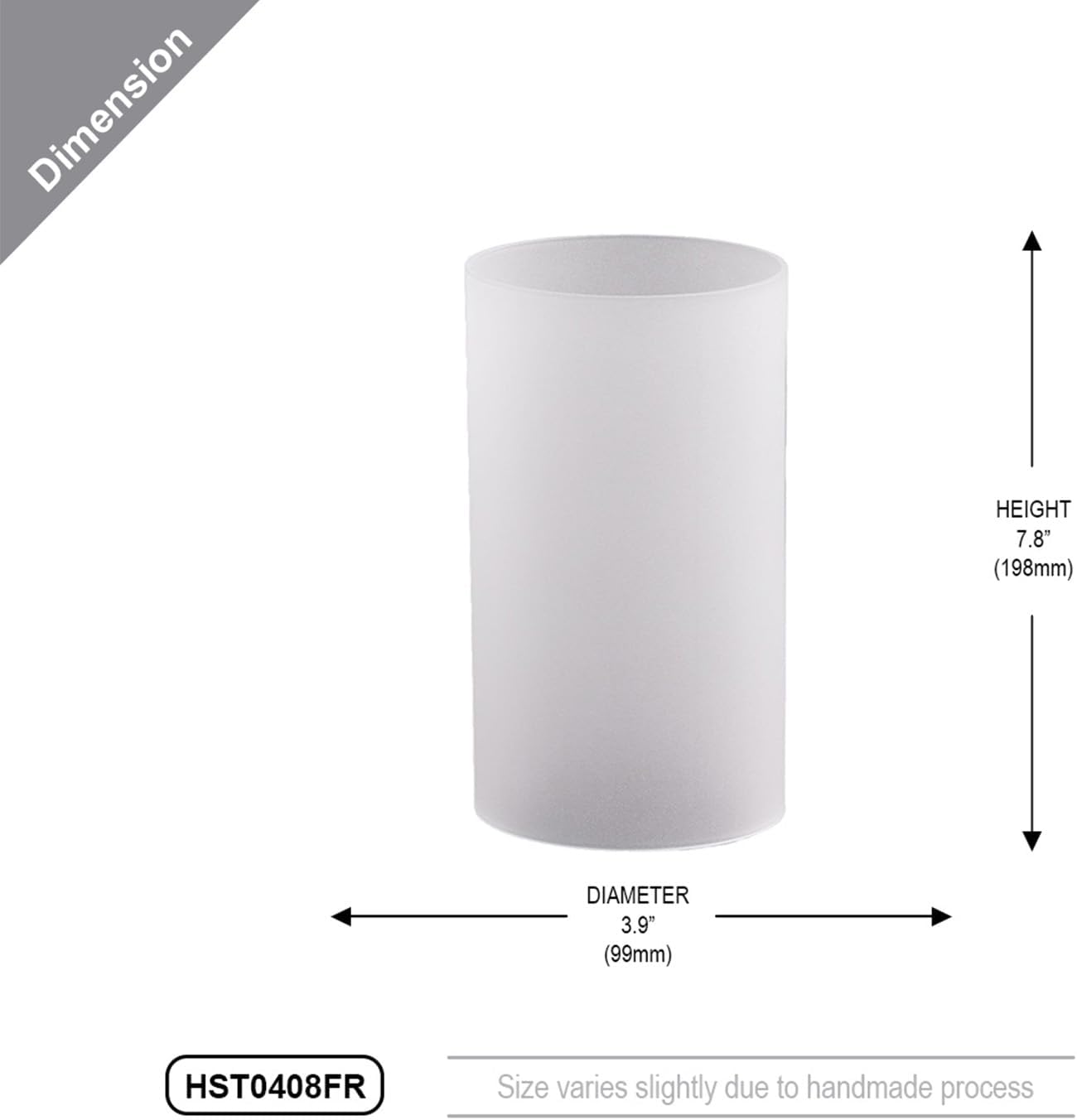 WGVI Hurricane Candle Holder Sleeve 4 Inch 8 Inch
