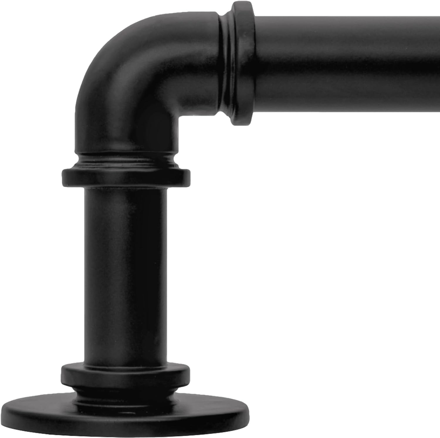 Industrial Curtain Rods 18-120 Inch Adjustable Blackout Rods