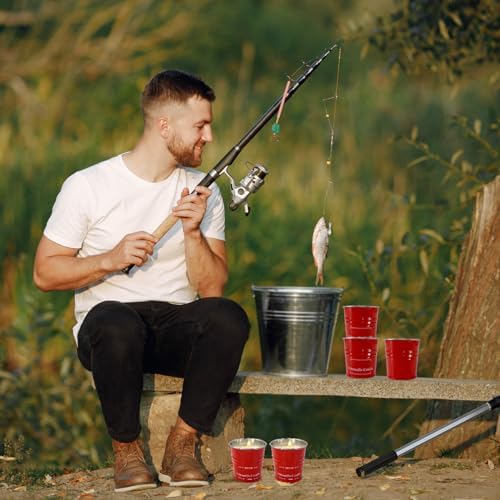 Tengyukenny Citronella Candles 9 Pack Red Outdoor