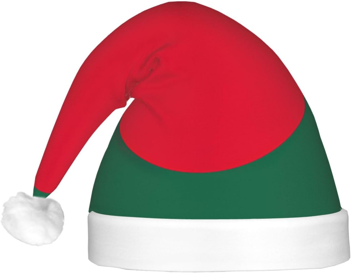 Bangladesh Flag Print Christmas LED Santa Hat