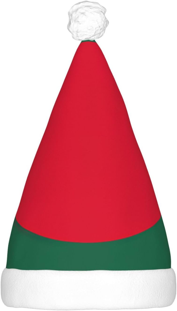 Bangladesh Flag Print Christmas LED Santa Hat