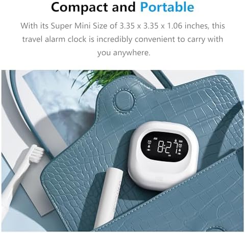 Vibrating Alarm Clock for Heavy Sleepers