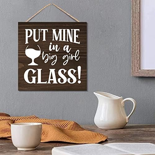 Rustic Wood Sign for Big Girl Wall Art Decor