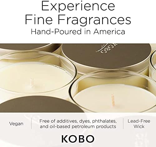 KOBO Dark Cassis Scented Candle 15 oz Jar